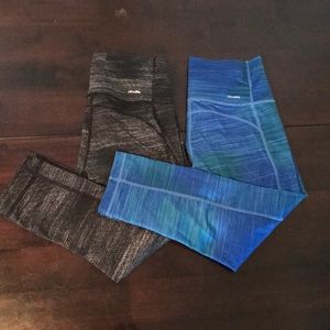 2 for 1! Adidas climalite mid-rise legging